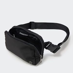Fanny Pack Belt Bag, Crossbody Designer Black.